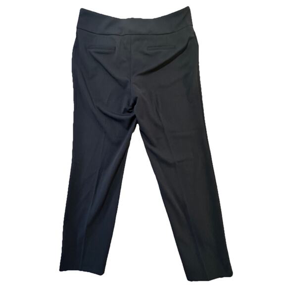 SOHO Apparel Ltd Women’s XL Pull-On Dress Pants Black Stretch Trousers - Picture 1 of 7